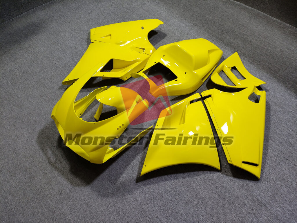 Full Gloss Yellow ABS fairings for Ducati 996 748 916 998 - premium OEM fit kit by Monster Fairings