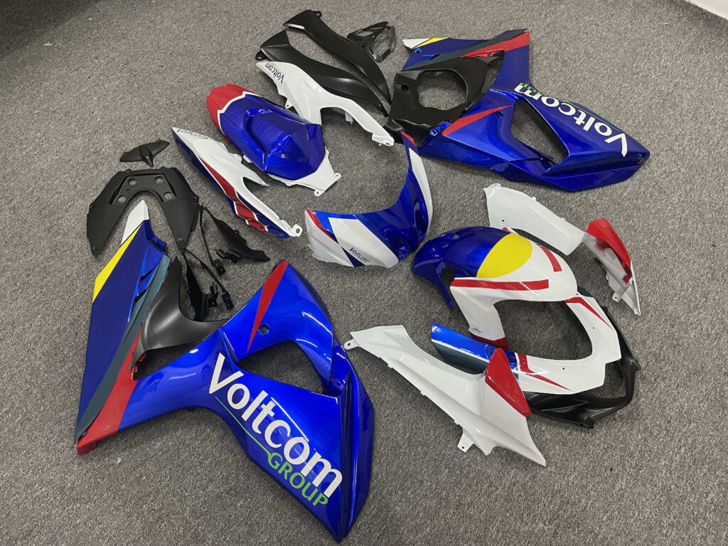 Volt com No.2 ABS fairings for Suzuki GSXR 1000 2009 - 2016 - premium OEM fit kit by Monster Fairings