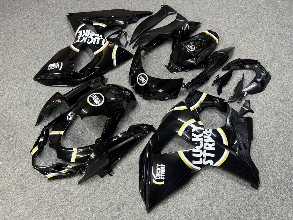 Lucky Strike ABS fairings for Suzuki GSXR 1000 2009 - 2016 - premium OEM fit kit by Monster Fairings