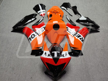 Honda CBR1000RR 2012-2016 Gloss Deep Repsol ABS Fairings | Monster Fairings