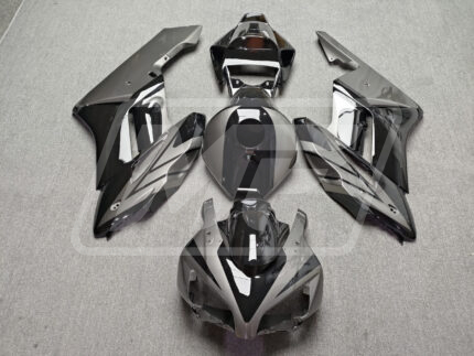 Honda CBR1000RR 2004-2005 Gloss Black & Silver ABS Fairings | Monster Fairings