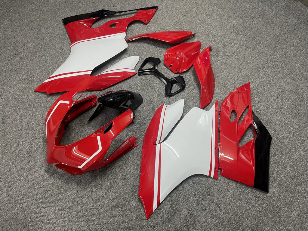 Ducati 1199 custom ABS fairings in OEM Style - durable replacement kit, Monster Fairings