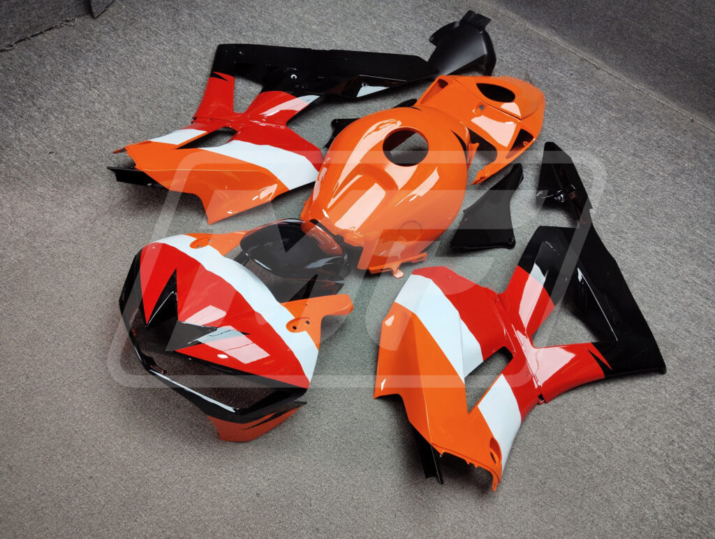 2013 - 2025 Honda CBR600RR Repsol Design fairing set - ABS injection, custom painted by Monster Fairings