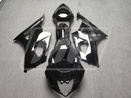 Suzuki GSXR 1000 2003-2004 Gloss Black ABS Fairings | Monster Fairings