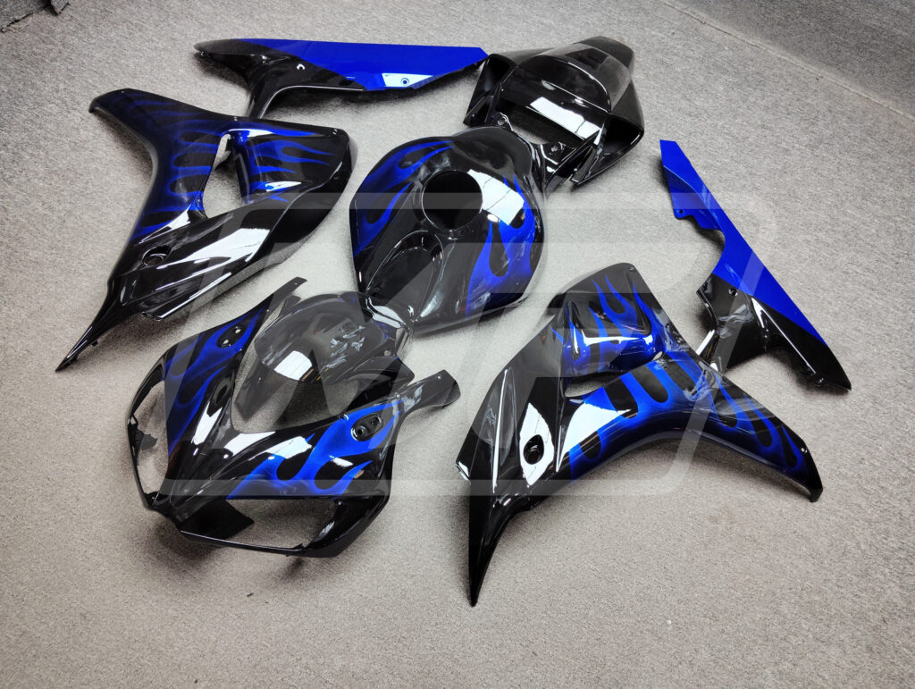 Blue Flame ABS fairings for Honda CBR1000RR 2006 - 2007 - premium OEM fit kit by Monster Fairings