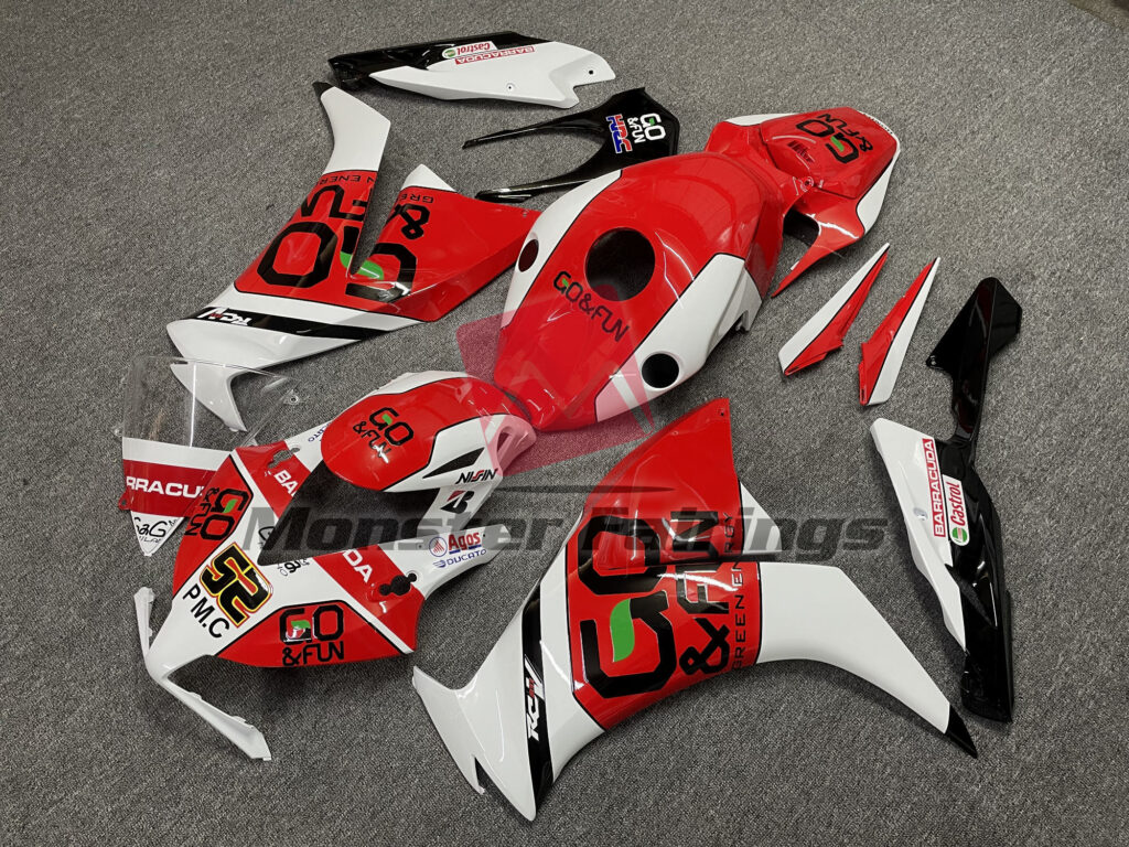 Red Co&Fun ABS fairings for Honda CBR1000RR 2012 - 2016 - premium OEM fit kit by Monster Fairings