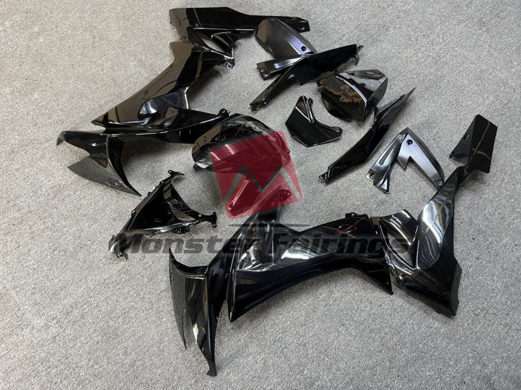 Black Ninja ABS fairings for Kawasaki ZX10R 2008 - 2010 - premium OEM fit kit by Monster Fairings