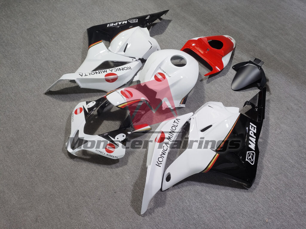 Gloss Konica Minolta ABS fairings for Honda CBR600RR 2009 - 2012 - premium OEM fit kit by Monster Fairings