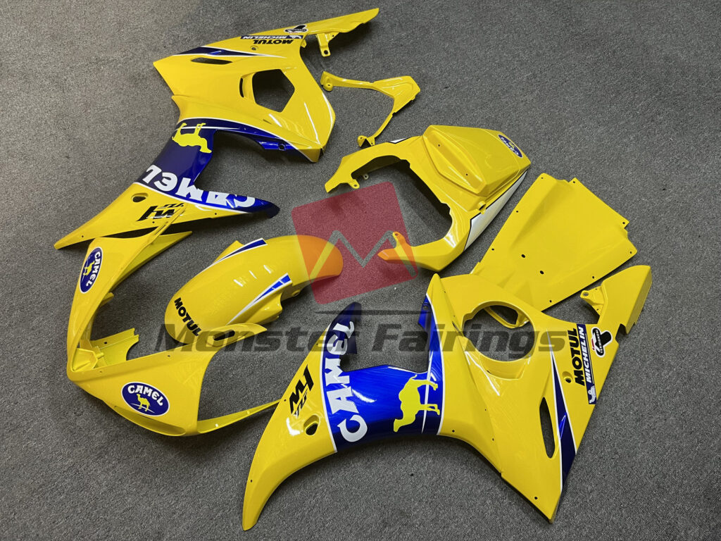Camel ABS fairings for Yamaha R6 2003 - 2004 - premium OEM fit kit by Monster Fairings