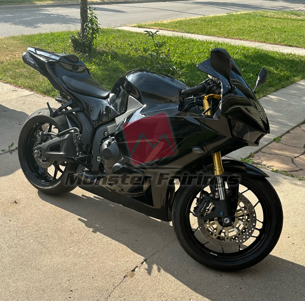 Gloss Black ABS fairings for Honda CBR600RR 2013 - 2025 - premium OEM fit kit by Monster Fairings