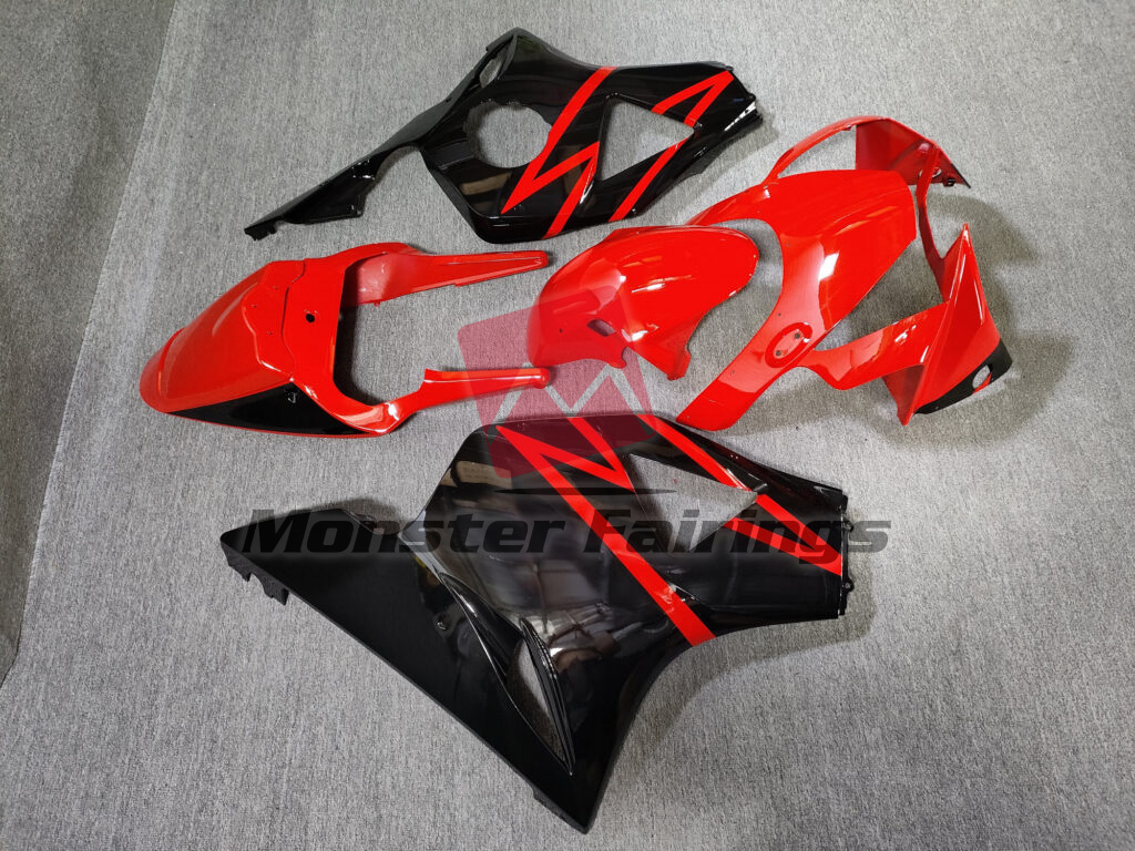 Monster Fairings ABS fairing kit for Honda CBR954RR 2002 - 2003 - Gloss Red & Black, precise OEM fit