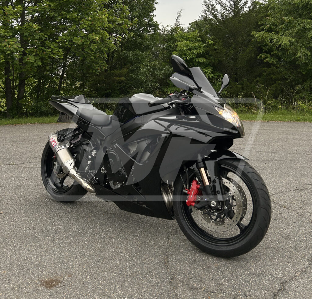Gloss Black ABS fairings for Suzuki GSXR 600 - 750 2006 - 2007 - premium OEM fit kit by Monster Fairings