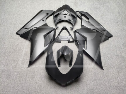 Ducati 848 1098 1198 2007-2012 Matte Black ABS Fairings | Monster Fairings