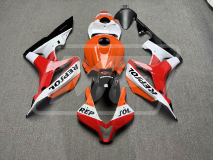 Honda CBR600RR 2007-2008 White Repsol ABS Fairings | Monster Fairings