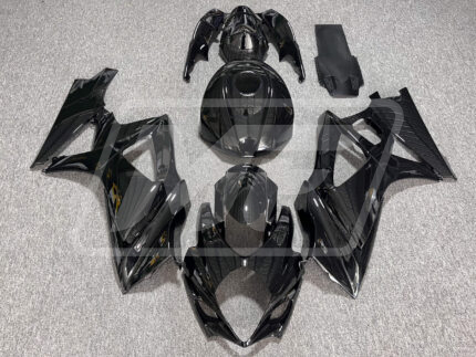 Suzuki GSXR 1000 2007-2008 Gloss Black ABS Fairings | Monster Fairings