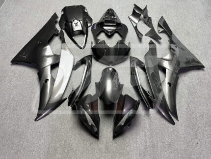 Yamaha R6 2008-2016 Gloss Dark Silver ABS Fairings | Monster Fairings