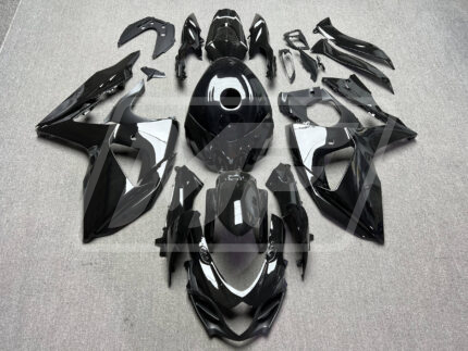 Suzuki GSXR 1000 2009-2016 Gloss Black ABS Fairings | Monster Fairings