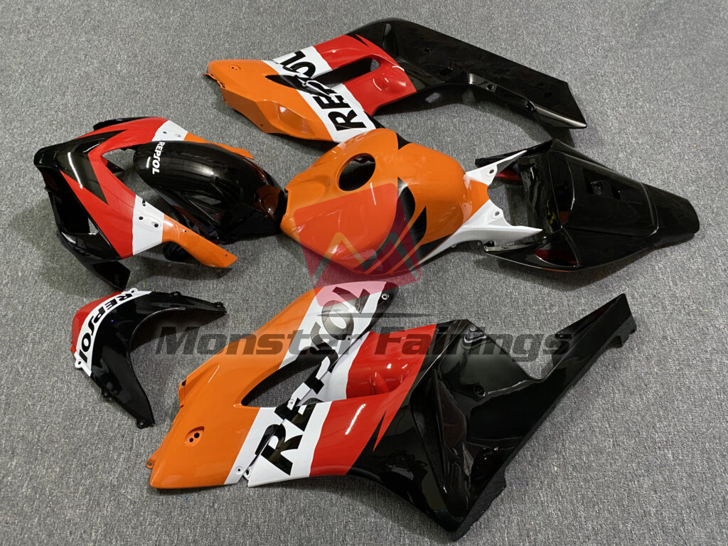 Gloss Classic Repsol ABS fairings for Honda CBR1000RR 2004 - 2005 - premium OEM fit kit by Monster Fairings