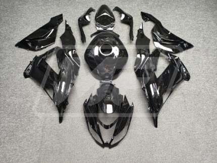 Kawasaki ZX6R 2013-2018 Gloss Black ABS Fairings | Monster Fairings