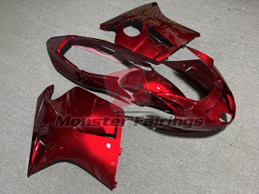 Gloss Deep Vibrant Red ABS fairings for Honda CBR1100XX 1999 - 2007 - premium OEM fit kit by Monster Fairings