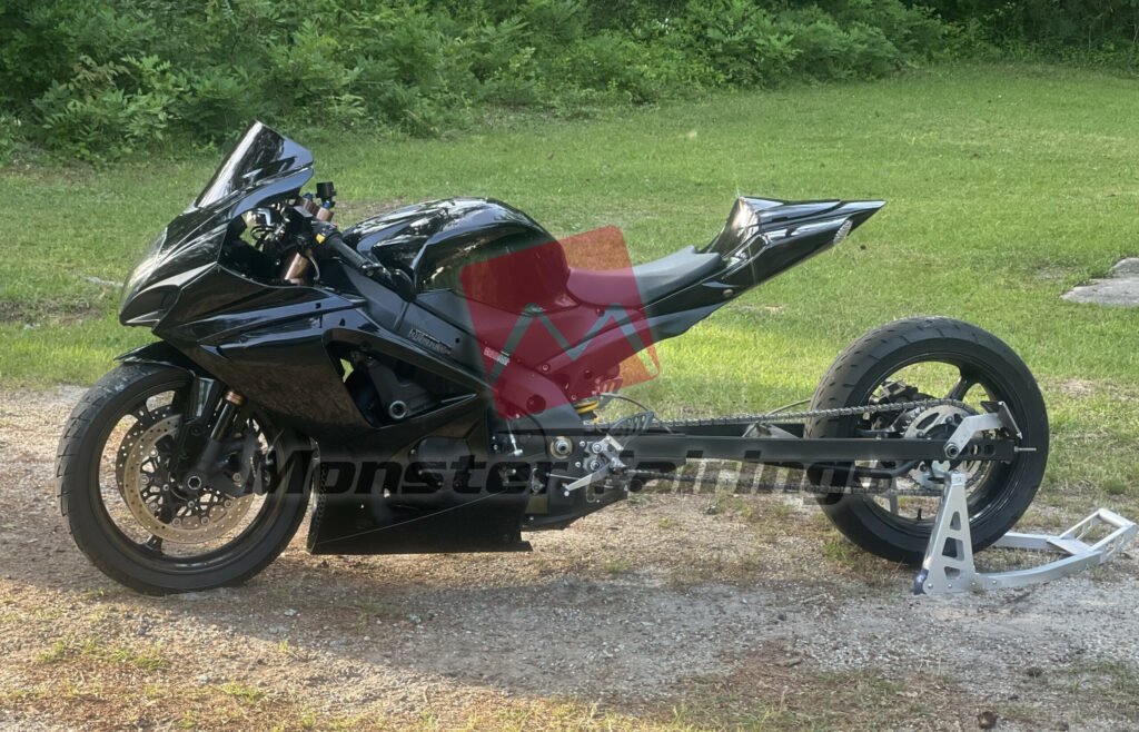 Monster Fairings ABS fairing kit for Suzuki GSXR 1000 2007 - 2008 - Gloss Black, precise OEM fit