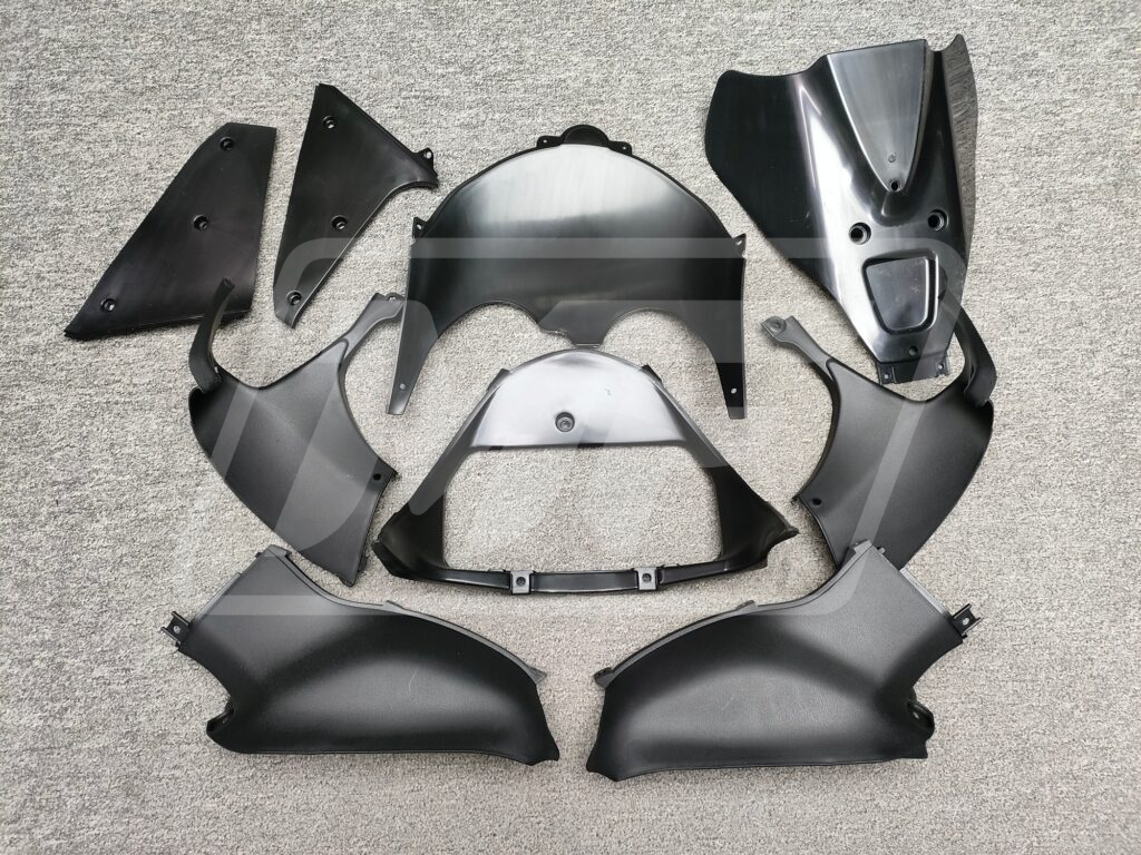 Monster Fairings ABS fairing kit for Suzuki GSXR 1300 1997 - 2007 - Gloss Black OEM Style, precise OEM fit