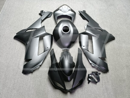 Kawasaki ZX6R 2007-2008 Matte Black ABS Fairings | Monster Fairings