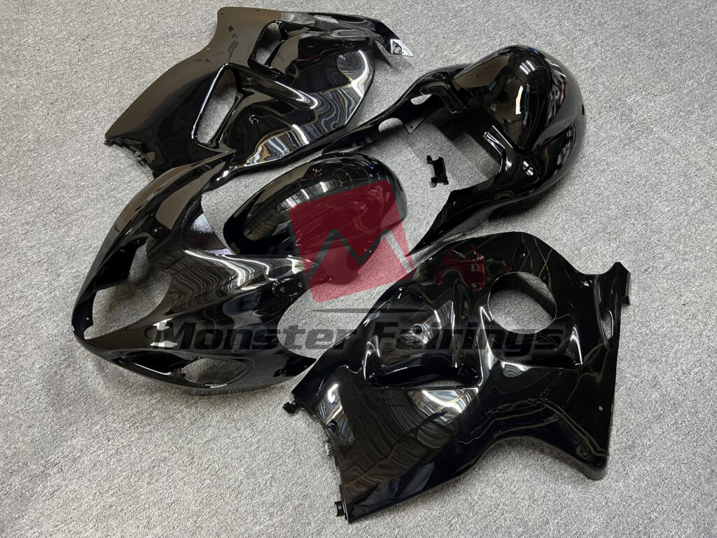 Gloss Black ABS fairings for Suzuki GSXR 1300 1997 - 2007 - premium OEM fit kit by Monster Fairings