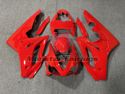 Triumph Daytona 675 2006 - 2008 Gloss Red ABS fairings - custom motorcycle bodywork kit by Monster Fairings