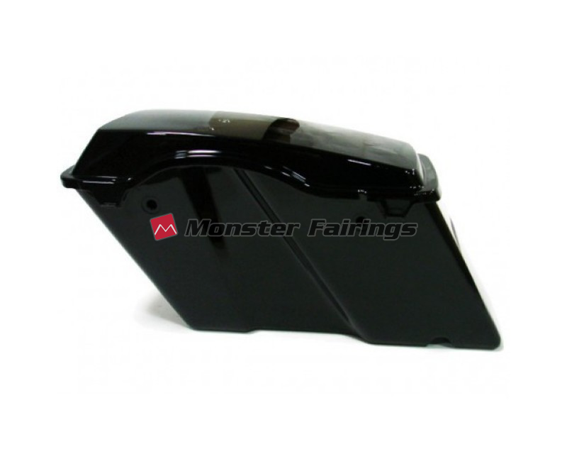 Harley Gloss Black ABS fairings - custom motorcycle bodywork kit by Monster Fairings