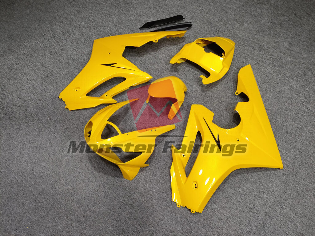 Gloss Vibrant Yellow ABS fairings for Triumph Daytona 675 2006 - 2008 - premium OEM fit kit by Monster Fairings