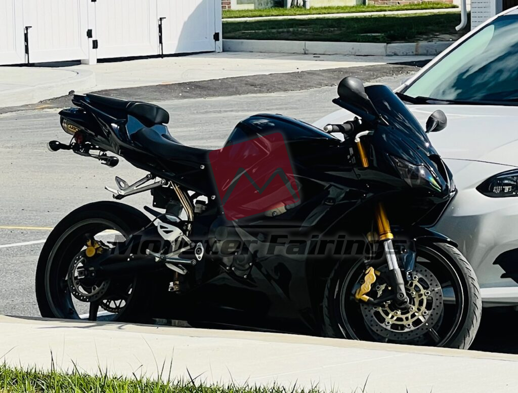 Monster Fairings ABS fairing kit for Triumph Daytona 675 2006 - 2008 - Gloss Black, precise OEM fit