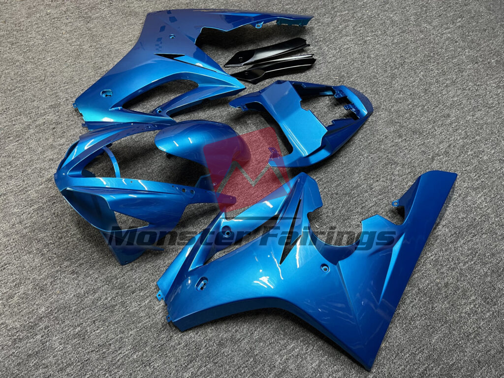 Gloss Vibrant Blue ABS fairings for Triumph Daytona 675 2006 - 2008 - premium OEM fit kit by Monster Fairings