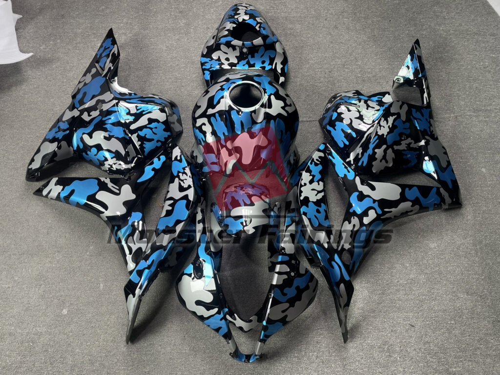 Honda CBR600RR 2009 - 2012 Arctic Frost ABS fairings - custom motorcycle bodywork kit by Monster Fairings