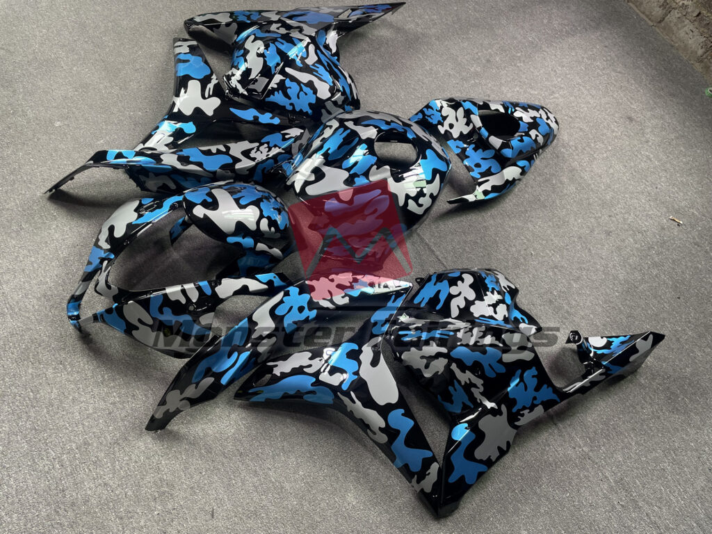 Honda CBR600RR custom ABS fairings 2009 - 2012 in Arctic Frost - durable replacement kit, Monster Fairings