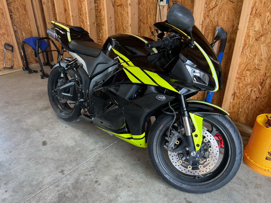 Monster Fairings ABS fairing kit for Honda CBR600RR 2009 - 2012 - Custom High Viz Stripe, precise OEM fit