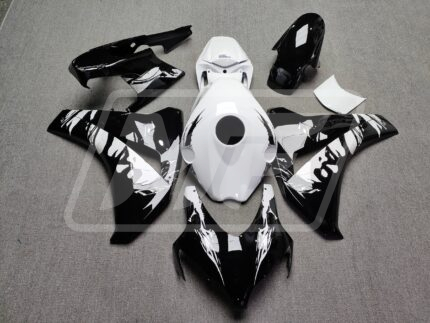 Honda CBR1000RR 2008-2011 Gloss Black & White Le Mis New ABS Fairings | Monster Fairings