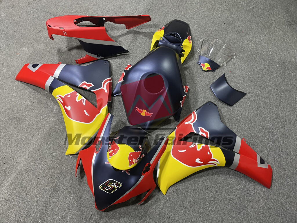 Blue The Bull ABS fairings for Honda CBR1000RR 2008 - 2011 - premium OEM fit kit by Monster Fairings