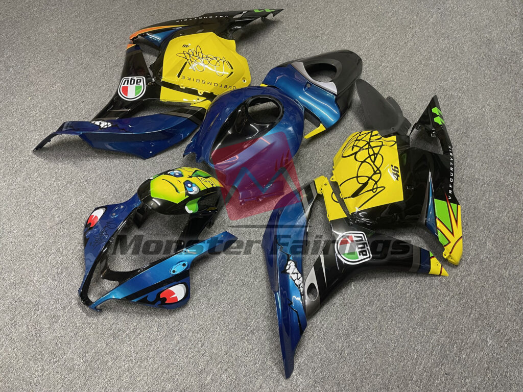 Blue Shark ABS fairings for Honda CBR600RR 2009 - 2012 - premium OEM fit kit by Monster Fairings