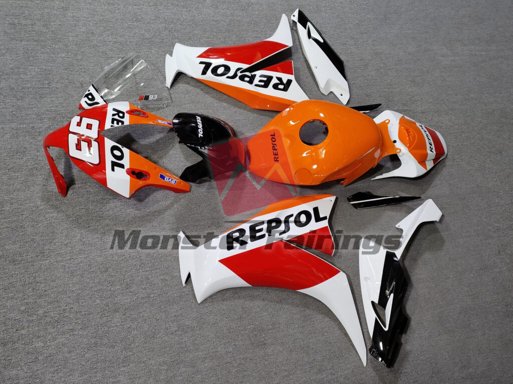 Gloss 93 Repsol ABS fairings for Honda CBR1000RR 2012 - 2016 - premium OEM fit kit by Monster Fairings