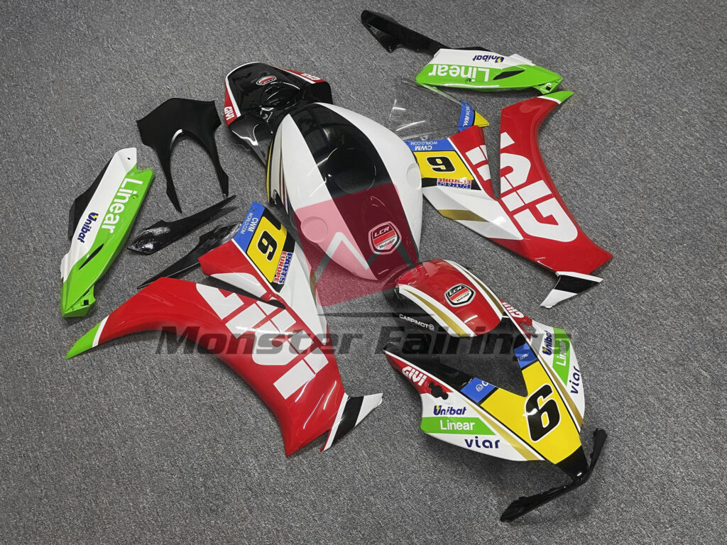 Gloss 6 Givi ABS fairings for Honda CBR1000RR 2012 - 2016 - premium OEM fit kit by Monster Fairings