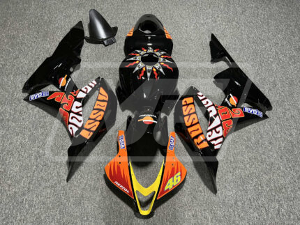 Honda CBR600RR 2007-2008 Gloss Rossi 46 ABS Fairings | Monster Fairings