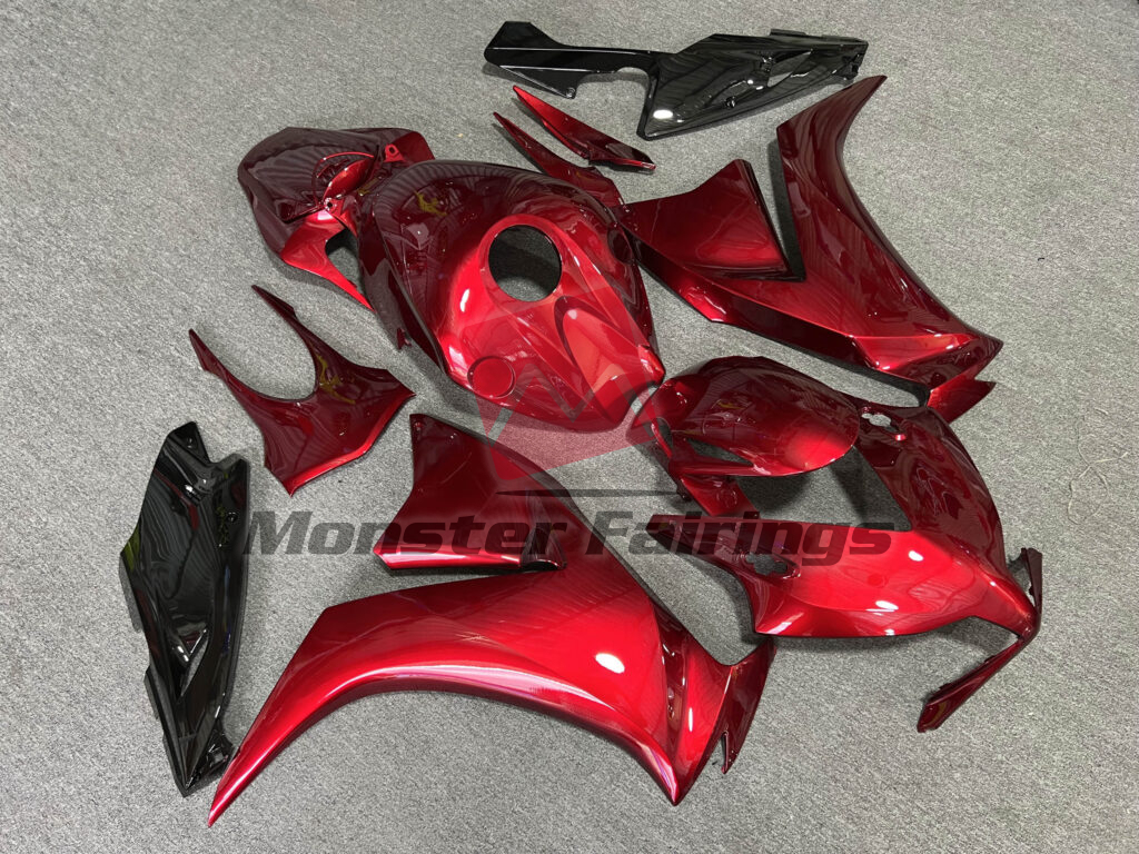 Gloss Deep Red & Black ABS fairings for Honda CBR1000RR 2012 - 2016 - premium OEM fit kit by Monster Fairings
