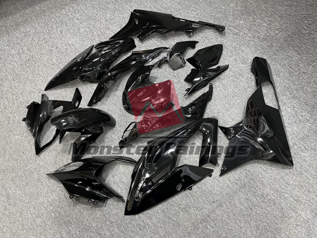 Gloss Black ABS fairings for BMW S1000RR 2015 - 2016 - premium OEM fit kit by Monster Fairings