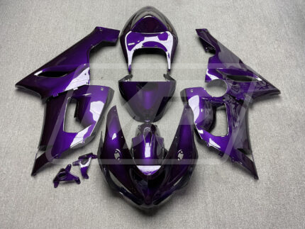 Kawasaki ZX6R 2005-2006 Gloss Purple ABS Fairings | Monster Fairings