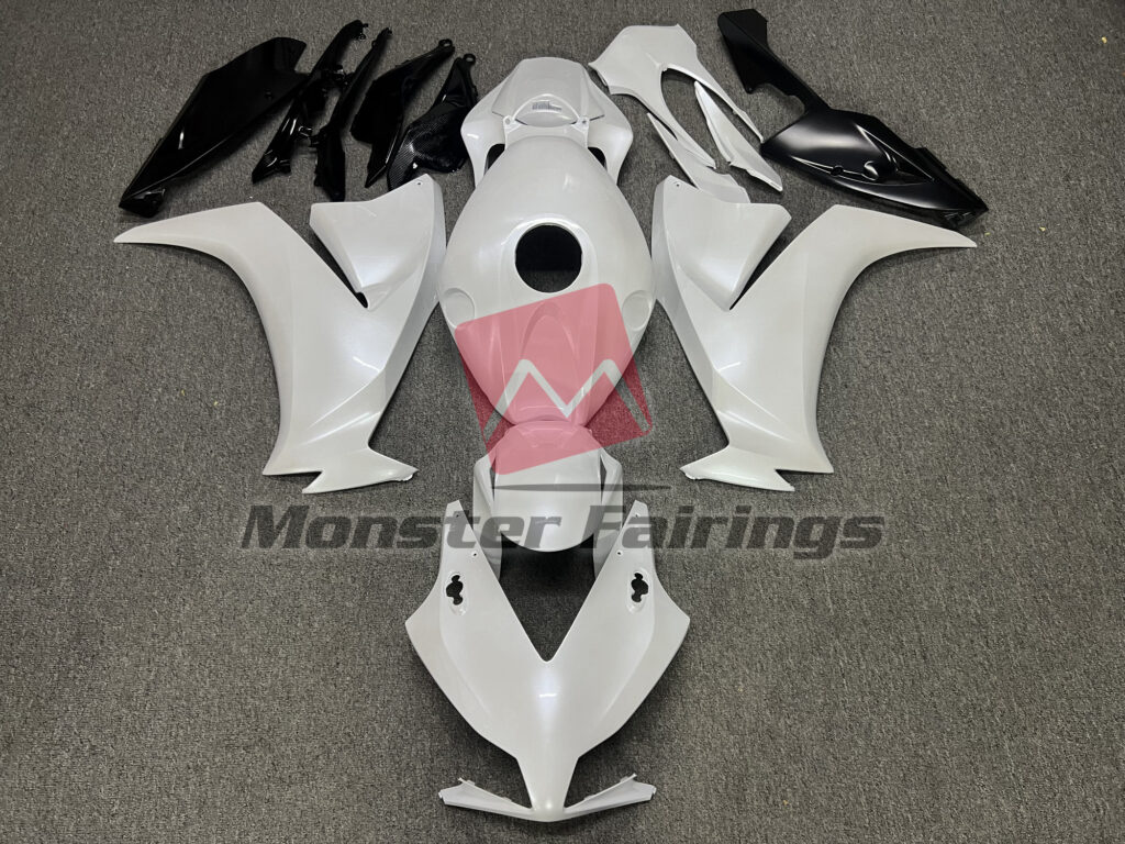 Honda CBR1000RR 2012 - 2016 Gloss Pearl White ABS fairings - custom motorcycle bodywork kit by Monster Fairings