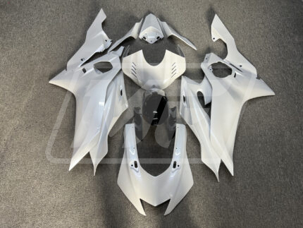 Yamaha R6 2017-2022 Pearl White ABS Fairings | Monster Fairings