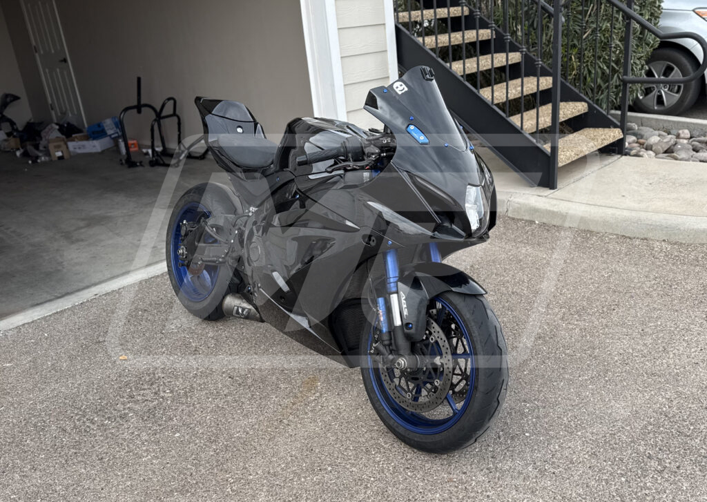 Gloss Black ABS fairings for Suzuki GSXR 1000 2017 - 2025 - premium OEM fit kit by Monster Fairings