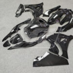 Suzuki GSXR custom ABS fairings 2017 - 2025 in Gloss Black - durable replacement kit, Monster Fairings