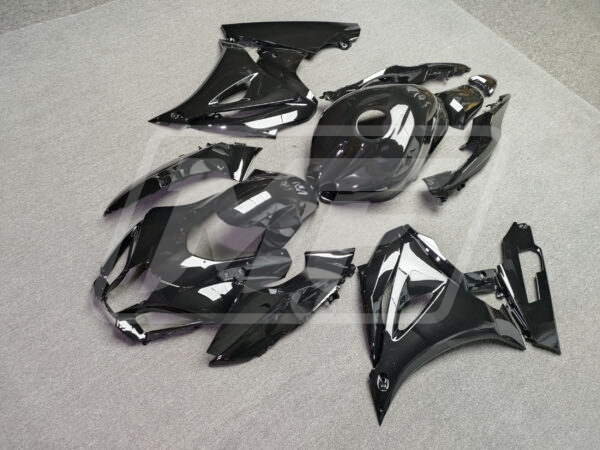 Monster Fairings ABS fairing kit for Suzuki GSXR 1000 2017 - 2025 - Gloss Black, precise OEM fit